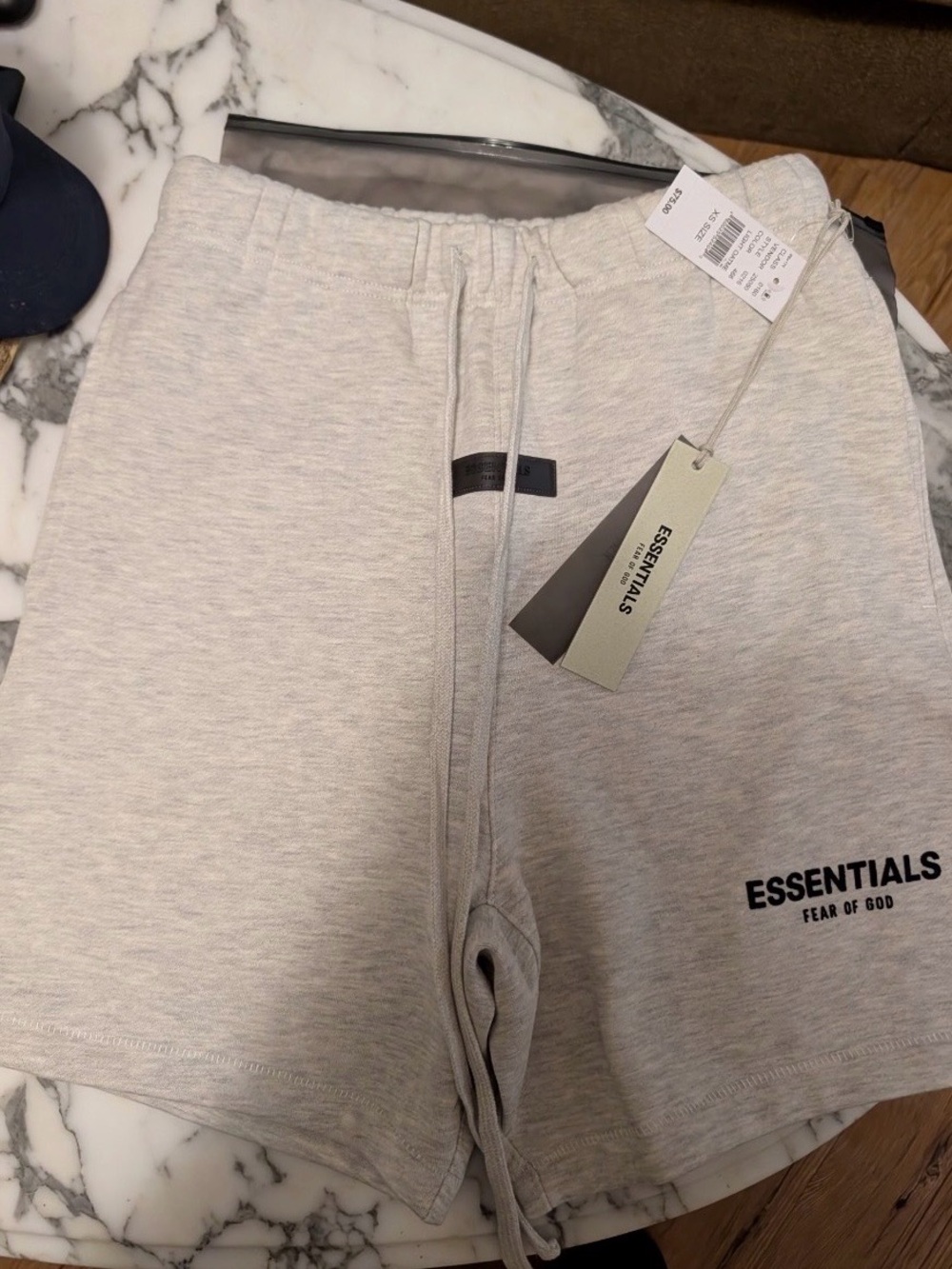 Men's Light oatmeal colored essentials Comfort Shorts